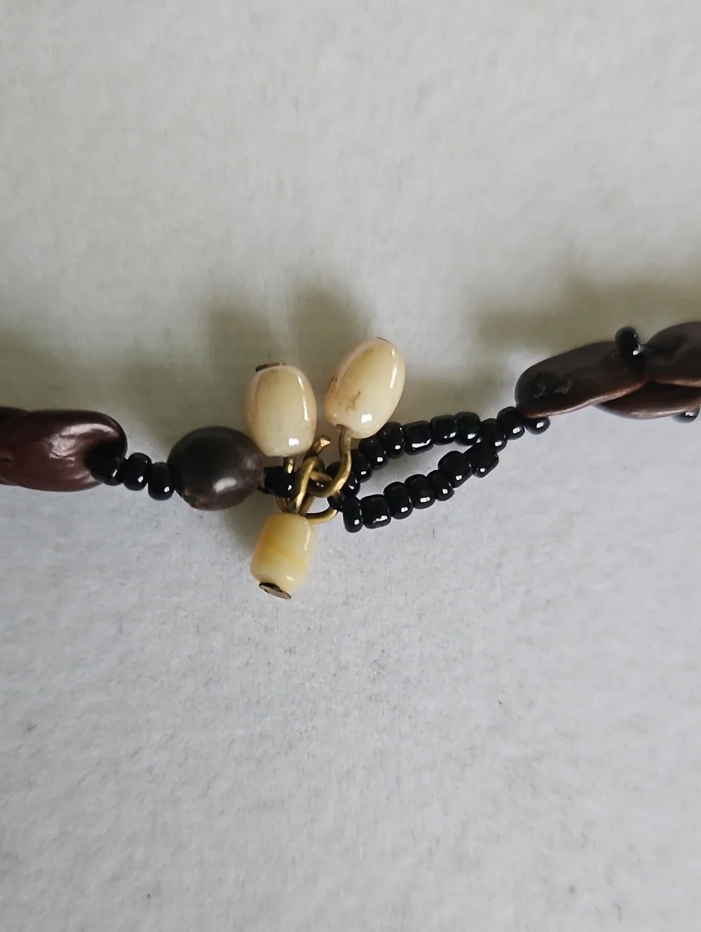 Vintage Hawaiian Koa Seed Necklace